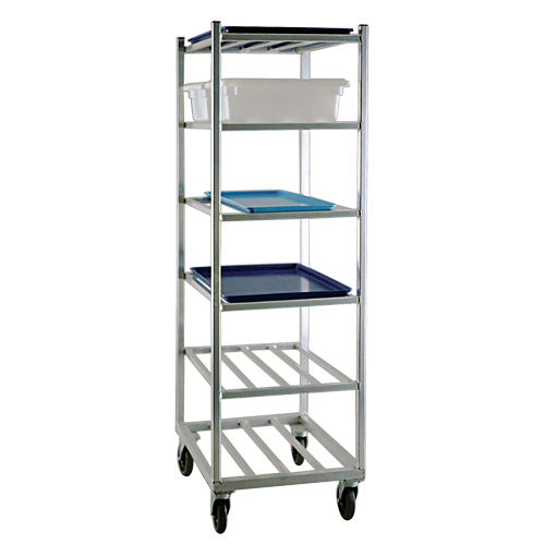 Shelf Cart, 6 Tiers, 20-7/8" W x 67" H x 27" D, 450 lbs. Capacity Action Paper