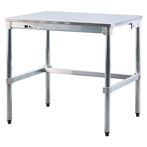 Stainless Steel Top Workbench Action Paper