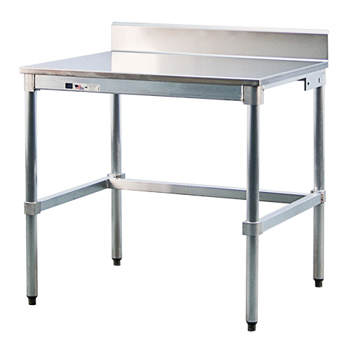 Stainless Steel Top Workbench Action Paper