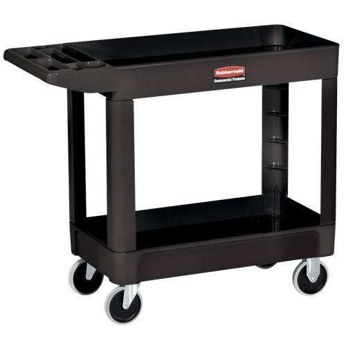 Chariot utilitaire robuste - 4500-89, 2 tiers, 18" x 33-1/4" x 39", Capacit&eacute; 500 lb Action Paper