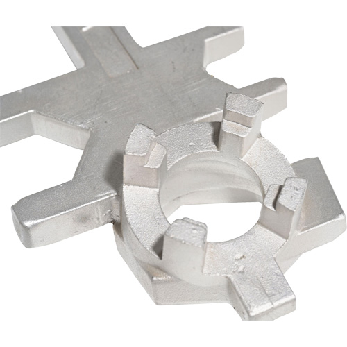 Drum Wrench, 3/4"/2" Opening, 9-1/2" Handle, Stainless Steel Action Paper