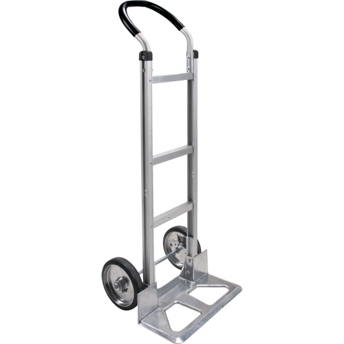Knocked Down Hand Truck, Continuous Handle, Aluminum, 49-5/8" Height, 500 lbs. Capacity Action Paper