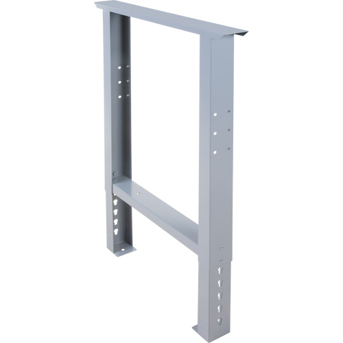 Industrial Duty Leg for Workbench, Steel, 24" D x 34" H, Single Action Paper