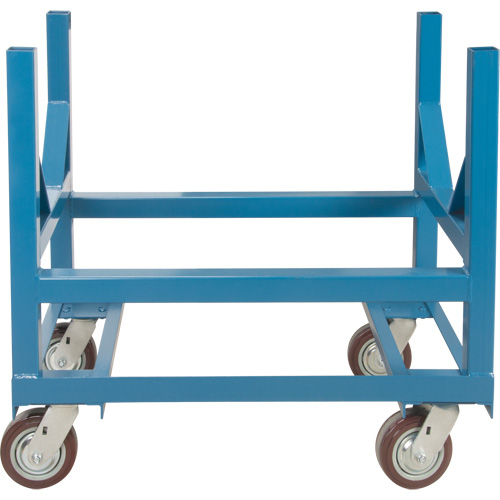 Pipe & Bar Cradle Truck, 24" L x 24" W x 34" H, 2500 lbs. Capacity, Polyurethane Wheels Action Paper