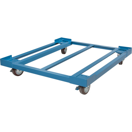 Pallet Dolly, 48.5" W x 43" D x 8" H, 3000 lbs. Capacity Action Paper