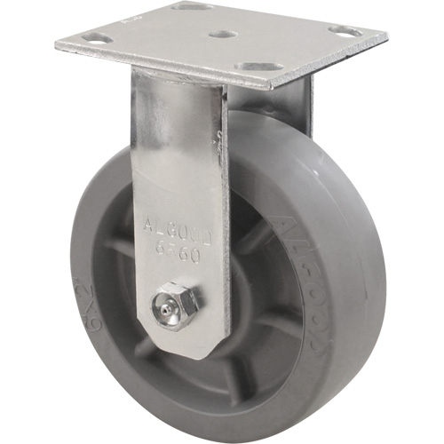 Roulette Emaxx, Fixe, 4" (101,6 mm), Envirothane, 1000 lb (453,6 kg) Action Paper