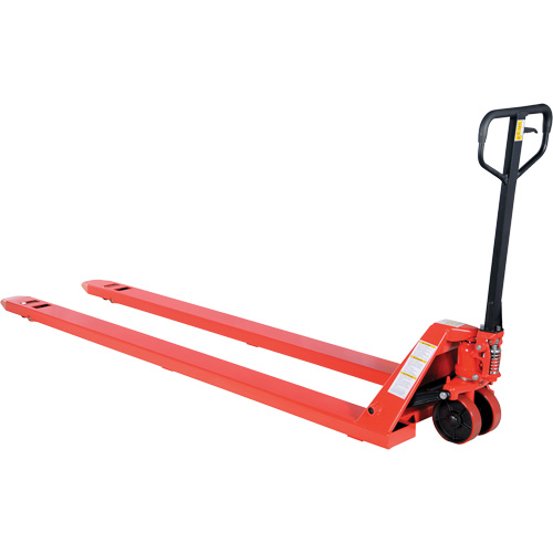 Full Featured Deluxe Pallet Jack, 96" L x 27" W, 4000 lbs. Capacity Action Paper