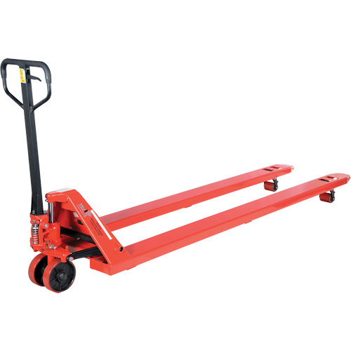 Full Featured Deluxe Pallet Jack, 96" L x 27" W, 4000 lbs. Capacity Action Paper