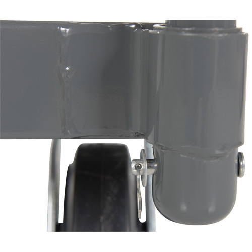 Platform Truck, 48" L x 24" W, 2000 lbs. Capacity, Rubber Casters Action Paper