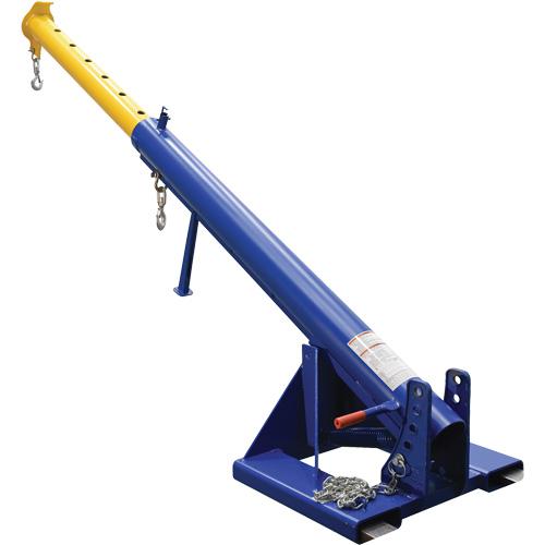 Orbit Boom Telescoping Forklift Crane Action Paper
