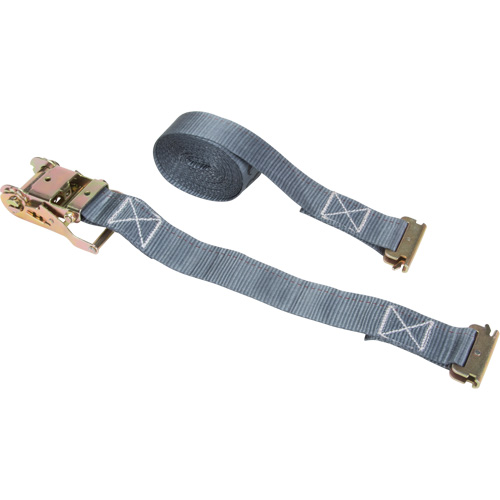 Tendeur d'arrimage &agrave; cliquet, Syst&egrave;me E-Track, 2" , 16' , Charge d'utilisation max. 1333 lb (605 kg) Action Paper