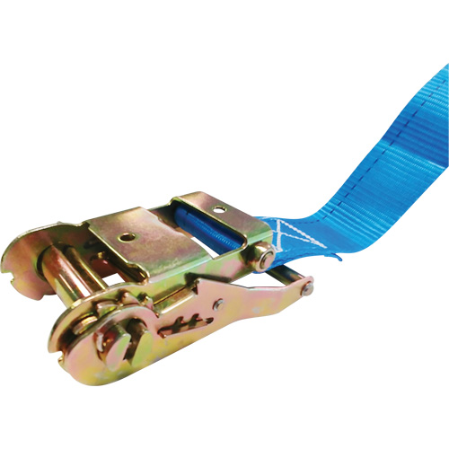 Tendeur d'arrimage &agrave; cliquet, Syst&egrave;me E-Track, 2" , 20' , Charge d'utilisation max. 1333 lb (605 kg) Action Paper