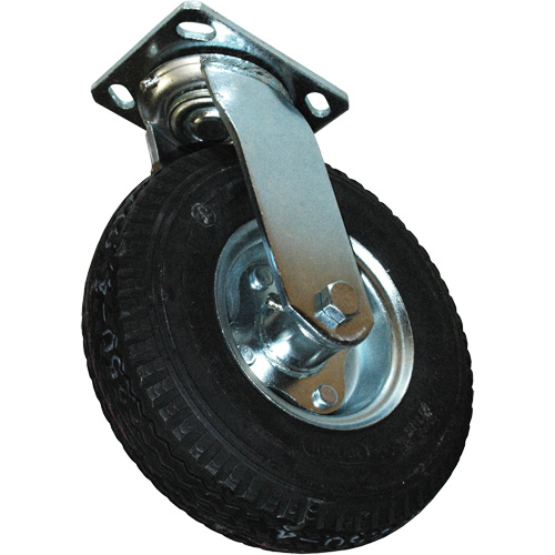 Platform Truck Pneumatic Swivel Caster Action Paper