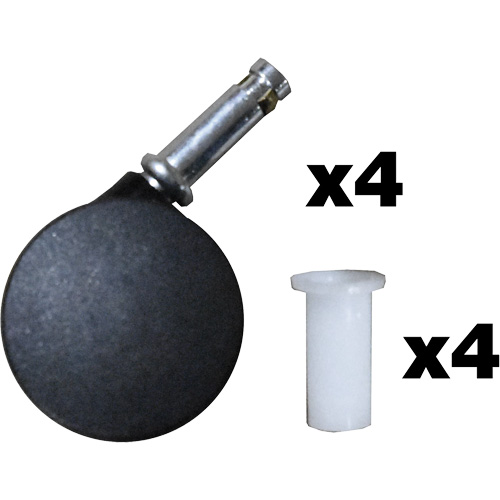 Sturdy Chair High Chair Caster Kit Action Paper