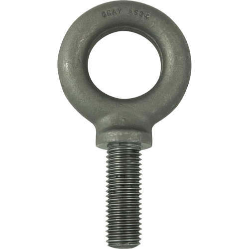 Alloy Steel Eye Bolt, 1-1/2" Dia., 2" L, 6400 lbs./6400 lbs. (3.2 tons) Capacity Action Paper