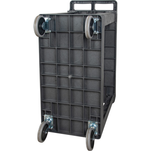 Chariot utilitaire pour l'entretien, 2 tiers, 16-1/2" x 32-1/2" x 34-1/2", Capacit&eacute; 550 lb Action Paper