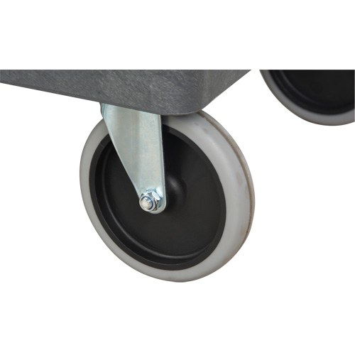 Chariot utilitaire pour l'entretien, 2 tiers, 16-1/2" x 32-1/2" x 34-1/2", Capacit&eacute; 550 lb Action Paper