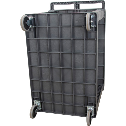 Chariot utilitaire pour l'entretien, 2 tiers, 24-5/8" x 32-1/2" x 40", Capacit&eacute; 550 lb Action Paper