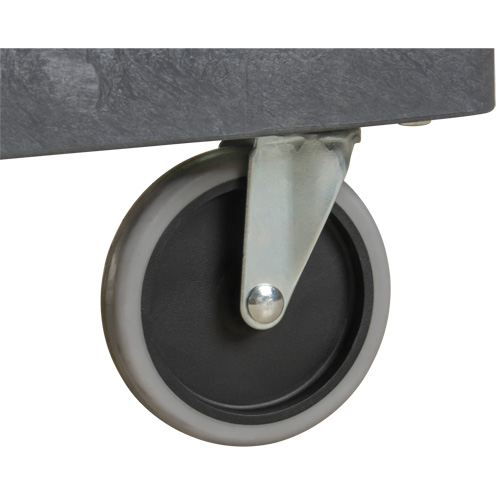 Chariot utilitaire pour l'entretien, 2 tiers, 24-5/8" x 32-1/2" x 40", Capacit&eacute; 550 lb Action Paper