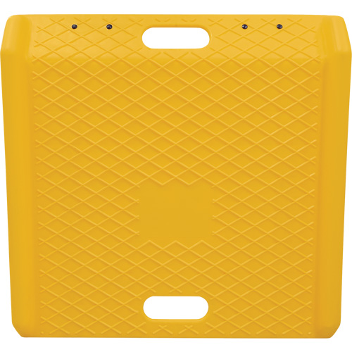 Rampe de trottoir portable en poly pour diable, Capacit&eacute; de 1000 lb, 27" la x 27" lo Action Paper