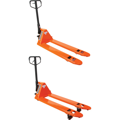 Quick-Lift Manual Pallet Truck, Steel, 48" L x 20.5" W, 5500 lbs. Capacity Action Paper