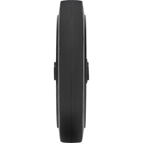 Mold-On Rubber Wheel, 10" (254 mm) Dia. x 2" (50.8 mm) W, 948 lbs. (430 kg) Capacity Action Paper