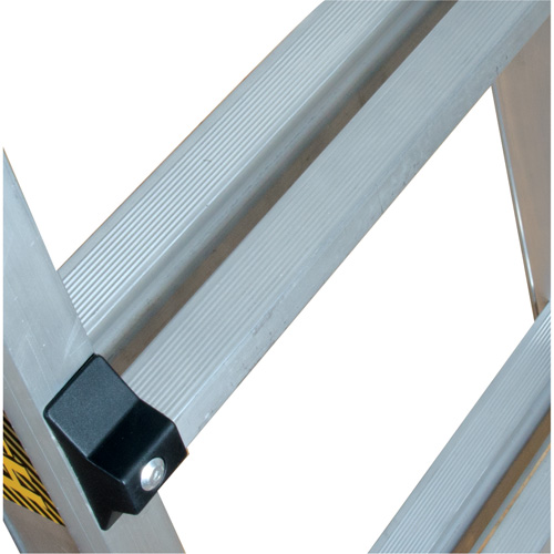 Telescoping Multi-Position Ladder, Aluminum, 300 lbs., CSA Grade 1A Action Paper