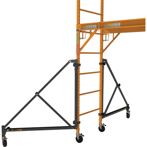 Universal Outriggers with Casters Set Action Paper