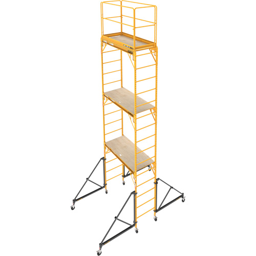 Universal Outriggers with Casters Set Action Paper
