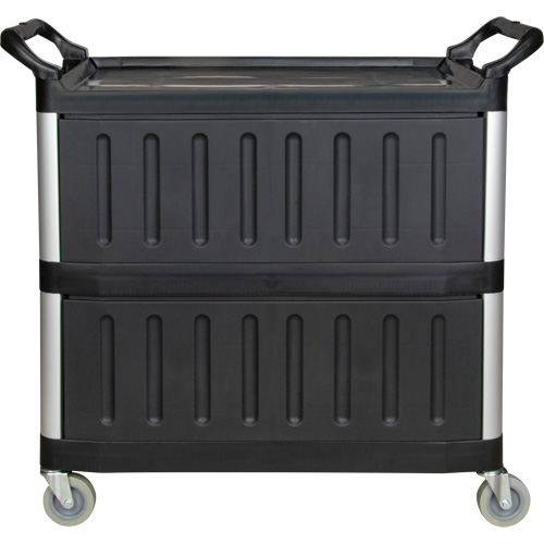 Utility Cart, 3 Tiers, 19-3/4" x 37-1/2" x 40-1/4", 250 lbs. Capacity Action Paper