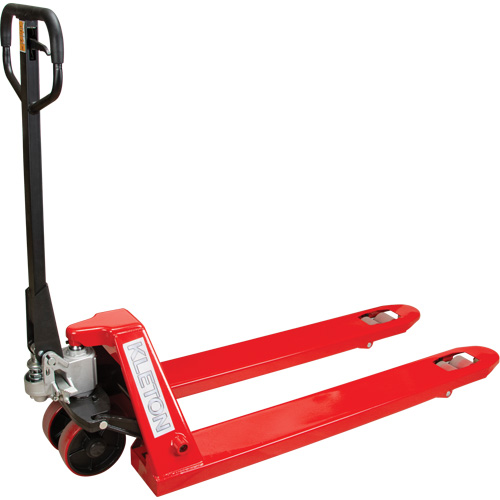 Manual Pallet Truck, Steel, 48" L x 21" W, 5500 lbs. Capacity Action Paper