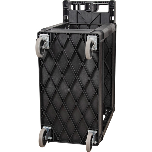 Utility Cart, 2 Tiers, 17-1/8" x 33-1/2" x 37-5/8", 550 lbs. Capacity Action Paper