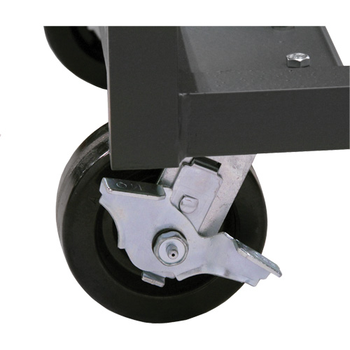 Chariot &agrave; cadre en A robuste &agrave; un c&ocirc;t&eacute; avec 6 plateaux, 38" x 25" x 63", Capacit&eacute; 2500 lb Action Paper