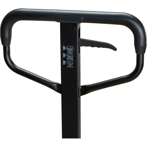 Transpalette &agrave; roues en acier, Acier, 48" lo x 27" la, Capacit&eacute; 5500 lb Action Paper