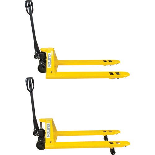 Transpalette &agrave; roues en acier, Acier, 48" lo x 27" la, Capacit&eacute; 5500 lb Action Paper
