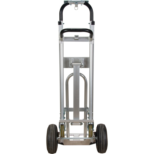 3-in-1 Convertible Hand Truck, Aluminum, 600 lbs. Capacity Action Paper