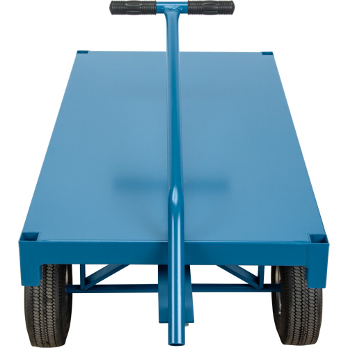 Chariot de ramassage &agrave; plateforme pour l'ext&eacute;rieur, 24" la x 48" la x Capacit&eacute; 1000 lb Action Paper