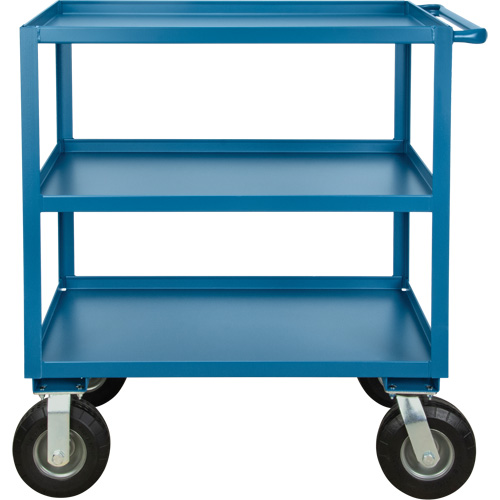 Outdoor Shelf Cart, 3 Tiers, 24" W x 39" H x 51" D, 1200 lbs. Capacity Action Paper