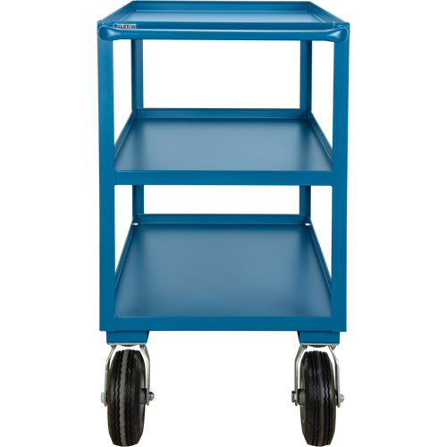 Outdoor Shelf Cart, 3 Tiers, 24" W x 39" H x 51" D, 1200 lbs. Capacity Action Paper