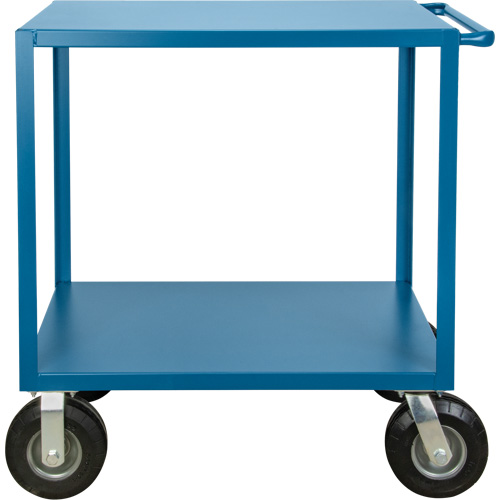 Outdoor Shelf Cart, 2 Tiers, 24" W x 39" H x 51" D, 1200 lbs. Capacity Action Paper