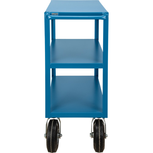 Outdoor Shelf Cart, 3 Tiers, 24" W x 39" H x 39" D, 1200 lbs. Capacity Action Paper