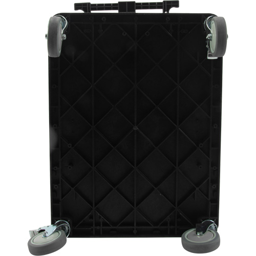 Utility Cart with Flat Shelf, 3 Tiers, 18-1/8" x 37-3/8" x 27-3/4", 330 lbs. Capacity Action Paper