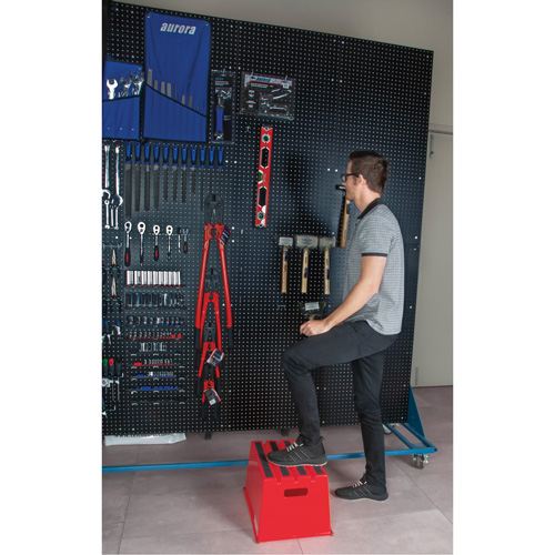 Escabeau industriel, 20-7/8" x 12-3/16" x Hauteur 12" Action Paper