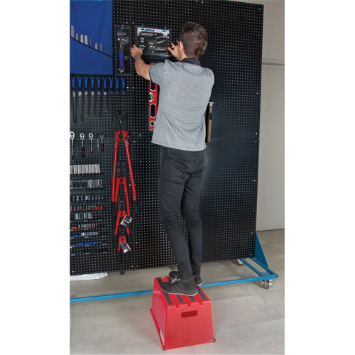 Escabeau industriel, 20-7/8" x 12-3/16" x Hauteur 12" Action Paper