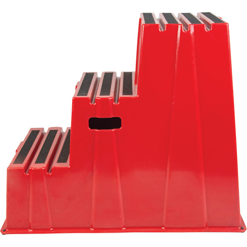 Escabeau industriel, 3 marches, 34-13/16" x 22-7/16" x Hauteur 28-1/2" Action Paper