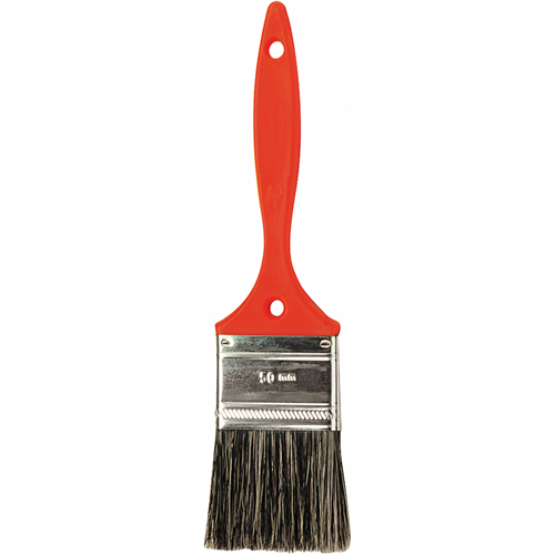 Pinceau Go, Soies naturelles, Manche Plastique, Largeur de 1" Action Paper