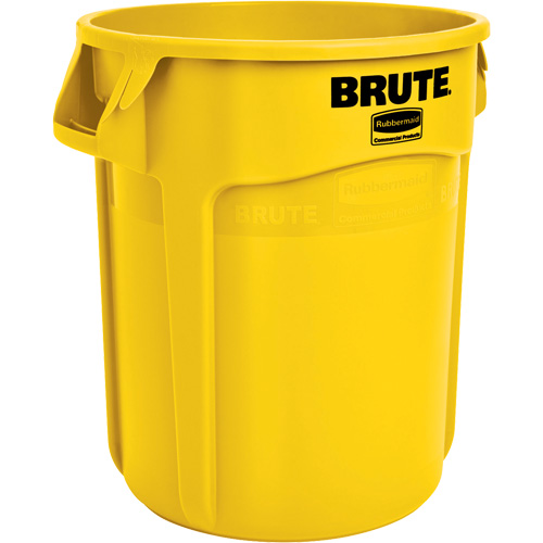 Contenants ronds Brute, Poly&eacute;thyl&egrave;ne, 20 gal. US Action Paper