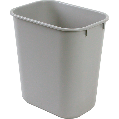 Soft Wastebasket, 14 Quarts, Plastic Action Paper
