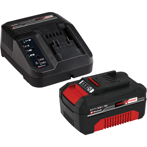 Trousse de d&eacute;marrage batterie & chargeur Power X-Change, Lithium-ion, 18 V Action Paper