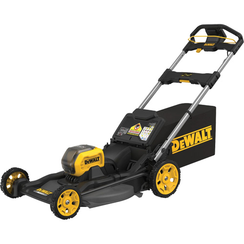 60V MAX* Cordless Brushless Mower Kit, Push Walk-Behind, Battery Powered Action Paper